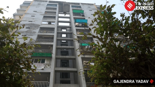 Three minor sisters died after jumping from the ninth floor of their residential building in Ghaziabad in the early hours of Wednesday