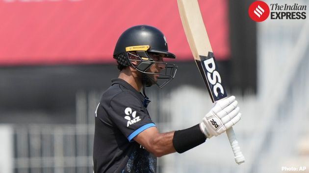 Ravindra remained unbeaten on 59 off 39 deliveries