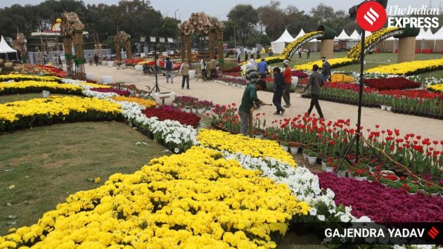 The festival, also referred to as the 38th Vasant Utsav Flower Show