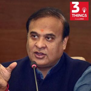 3 things podcast the indian express himanta biswa sarma Odisha BJD protests Rafael jets
