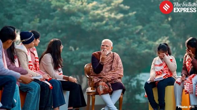 Prime Minister Narendra Modi interacted with school students across India during the ninth edition of Pariksha Pe Charcha