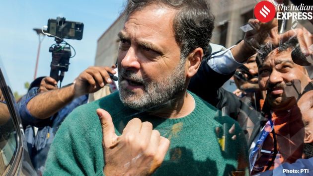 Gandhi alleged that media outlets were relying on daily “keywords” provided by the government