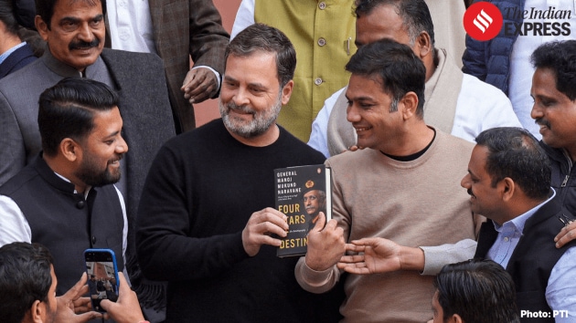 The Congress leader claimed that General Naravane’s book contains a detailed account of events