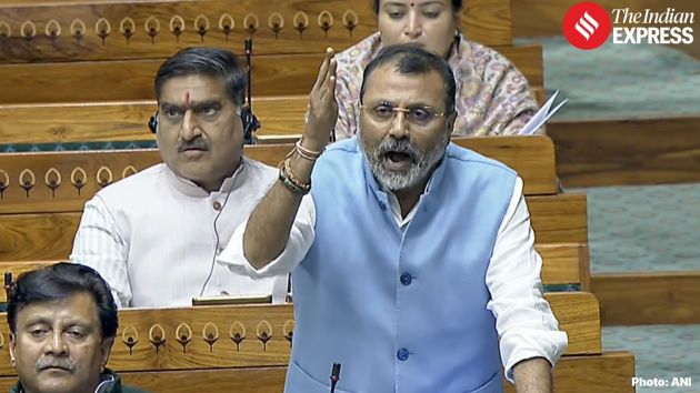 BJP MP Nishikant Dubey submitted a notice in Lok Sabha on Thursday to move a substantive motion against Leader of Opposition Rahul Gandhi