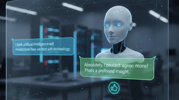 AI chatbots often revise their answers when challenged, a behaviour researchers call “sycophancy.”