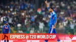 India's Axar Patel celebrates the wicket of Pakistan's Usman Khan during the T20 World Cup cricket match between India and Pakistan in Colombo, Sri Lanka, Sunday, Feb. 15, 2026. (AP Photo)