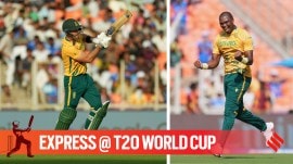 Aiden Markram and Lungi Ngidi helped South Africa beat West Indies in the T20 World Cup 2026 Super 8 game. (PHOTO: AP)