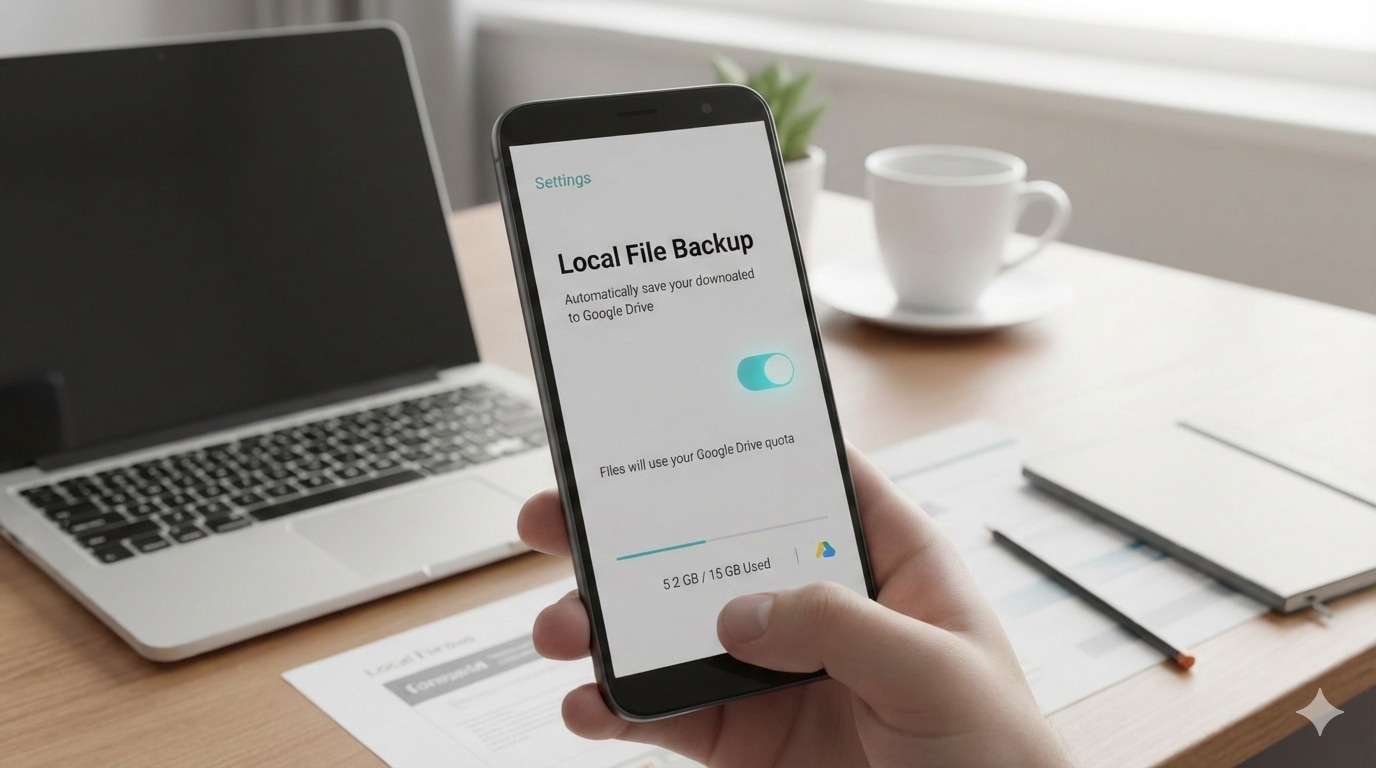 Google’s new Android feature will finally back up local files from your Downloads folder