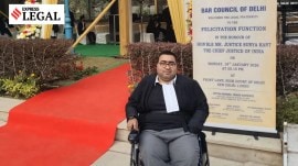 Arvind Rao 4 disabled lawyer wheelchair Delhi high court