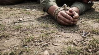 Bangladesh man dead hands tied