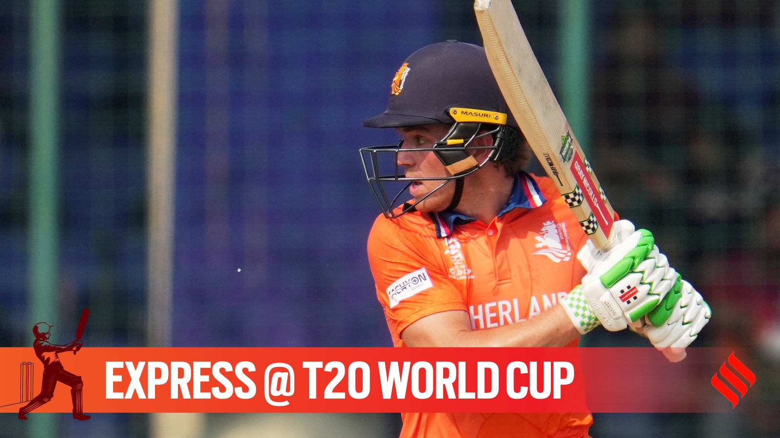 Bas de Leede Netherlands vs Namibia T20 world Cup