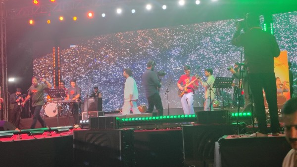 Eternal Bliss says its “fusion rock band” has been around 16 years. (Express Photo)