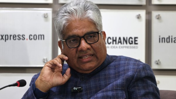 Bhupender Yadav interview, Bhupender Yadav on Aravallis, Bhupender Yadav at Idea Exchange, Idea Exchange, Bhupender Yadav, West Bengal Assembly elections, Trinamool Congress (TMC), Aravalli issue, Indian express news, current affairs 