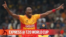 Blessing Muzarabani India vs zimbabwe