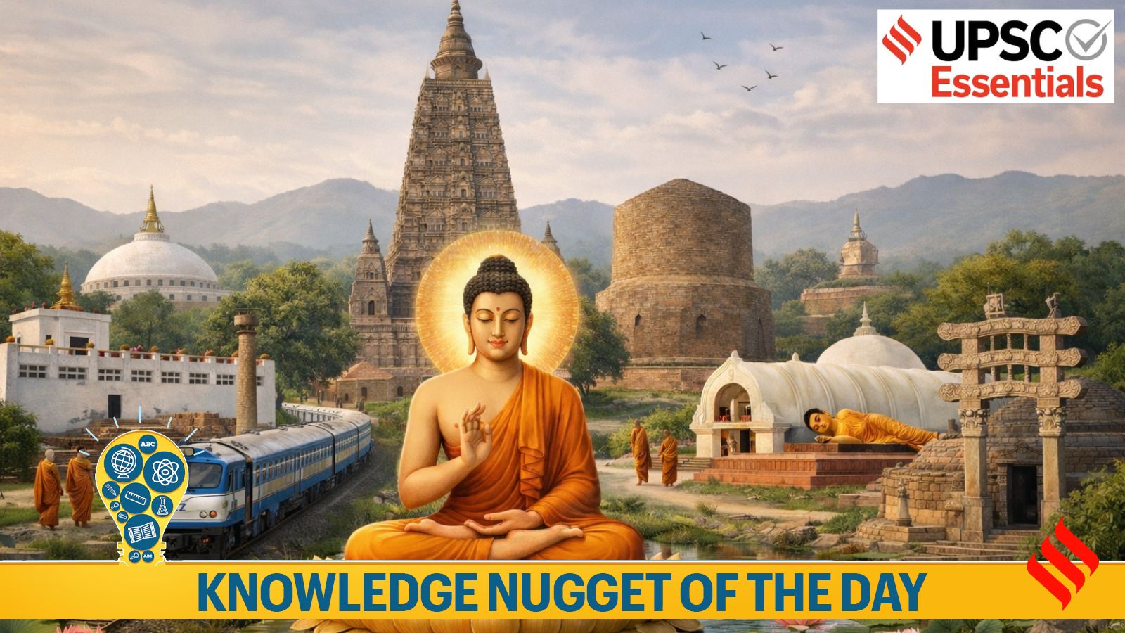 Knowledge Nugget: Buddhist circuit tourism and Swadesh Darshan Scheme — Key insights for UPSC exam