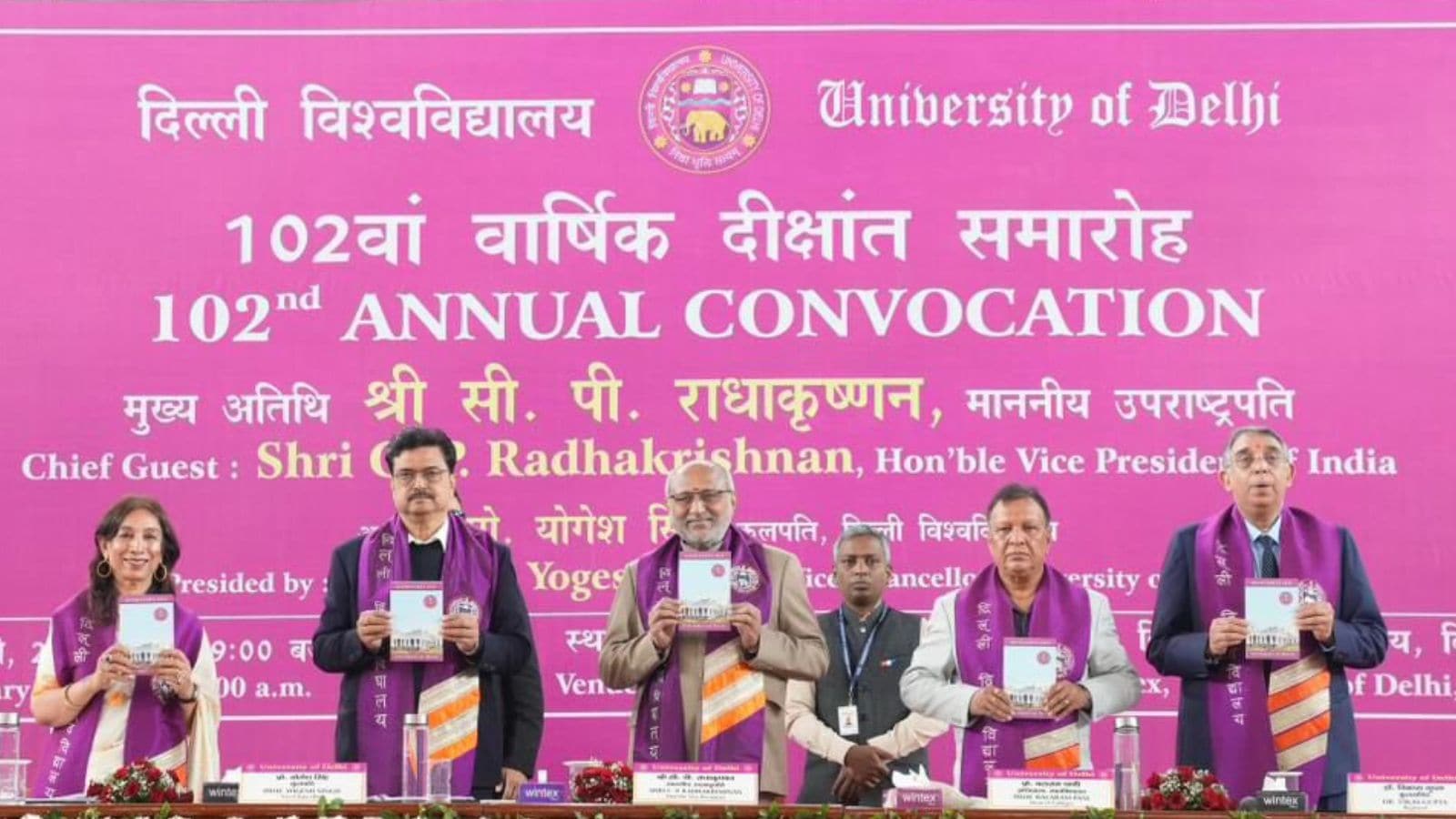 ‘Graduates are architects of Aatmanirbhar Bharat’: Vice-President at DU convocation