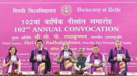 Delhi University 102nd Convocation