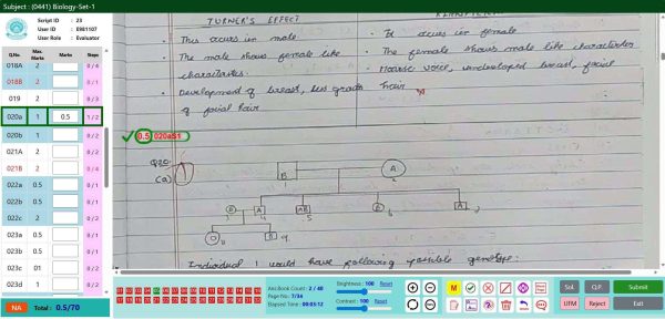 CBSE On Screen Checking Portal