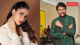 Chiranjeevi and Lavanya Tripathi