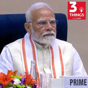 3 things podcast the indian express PM cares fatty liver India vs pakistan world cup