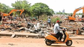 Delhi Public Works Department, demolition work, delhi demolition work, Delhi pwd, delhi news, India news, Indian express, current affairs