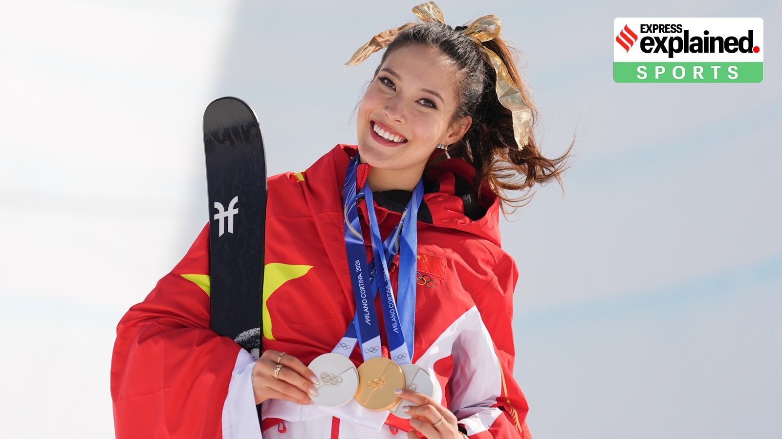 Being Eileen Gu: The sparkle and shadow around the American representing China in the Winter Olympics