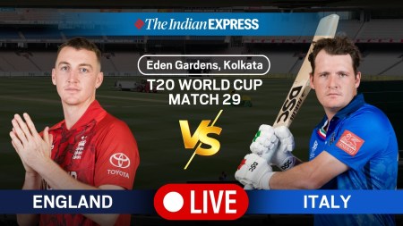 ENG vs ITA T20 World Cup Match Live: England have one foot in the Super Eights.