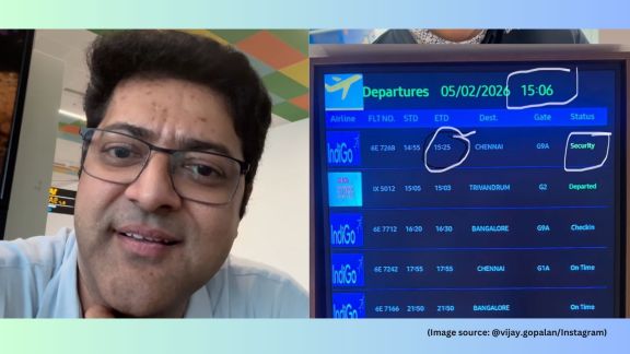 When he rushed to the gate, he was allegedly informed that final boarding announcements had already been made