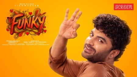 Funky movie review Vishwak sen serves another misfire.