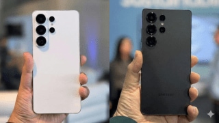 The Galaxy S26 Ultra looks just like its predecessor from the front.