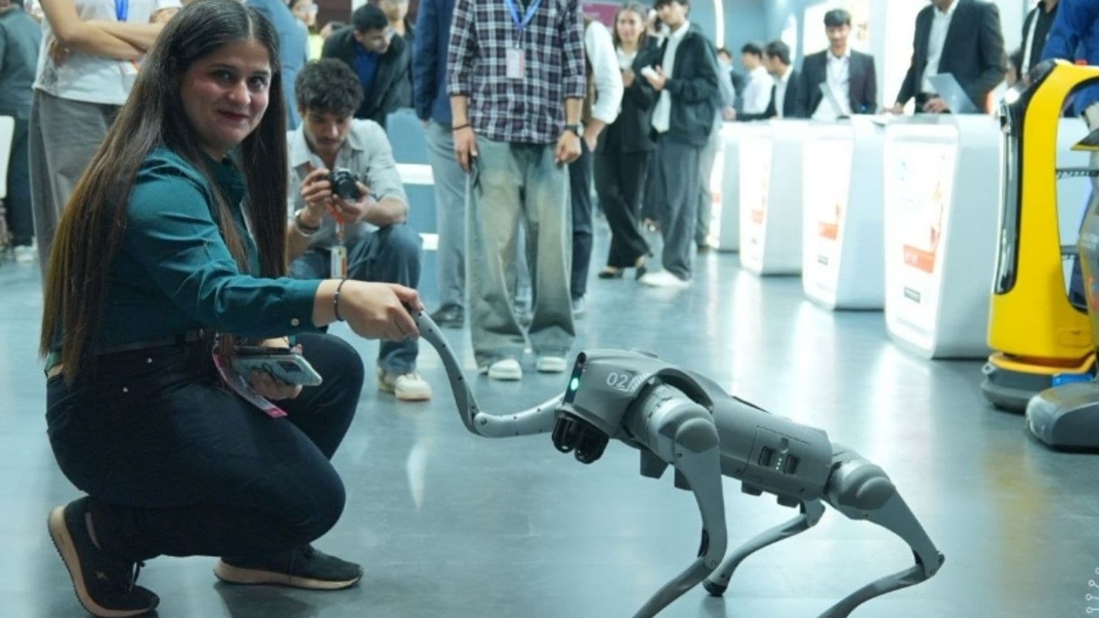 After Chinese robot debacle, govt asks Galgotias University to vacate India AI Expo