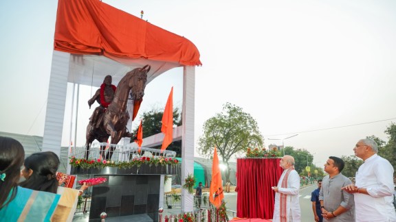 Amit Shah in Gujarat, Chhatrapati Shivaji Maharaj statue, Chhatrapati Shivaji Maharaj, Amit Shah, Ram Temple, Ahmedabad news, Gujarat news, Indian express, current affairs