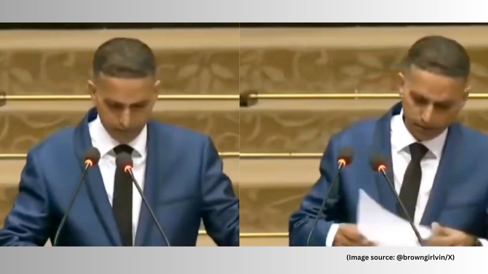 ‘Vishay woh tay karein, main jawab dunga’: Guyana minister stuns Parliament by switching to Hindi