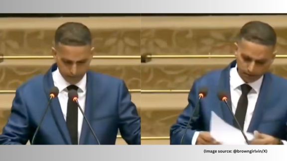 After taking permission from the Speaker, Ramkisoon responded in Hindi, further naming the Opposition member