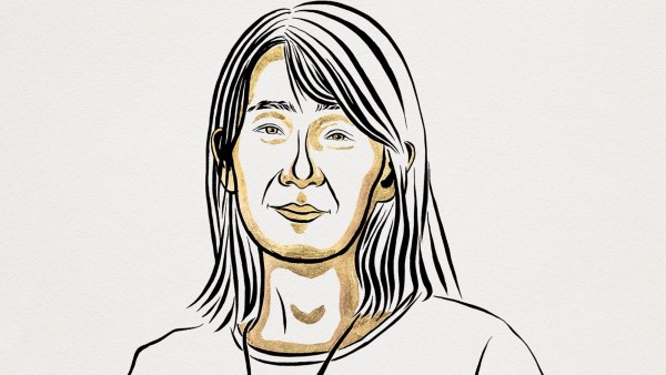 South Korean author Han Kang. (X/@NobelPrize)