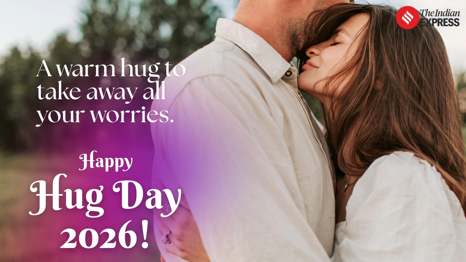 Every time I hug you, the world disappears, and it’s just us… and honestly, that’s my favourite place to be. Happy Hug Day, my love. 