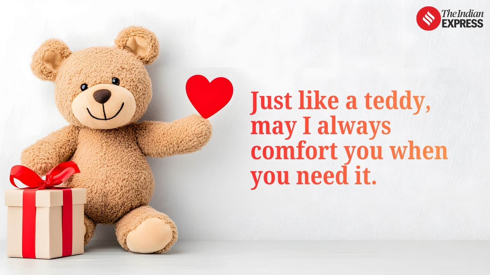 Happy Teddy Day 2026! May this little teddy carry all my hugs to you until I can hold you myself.