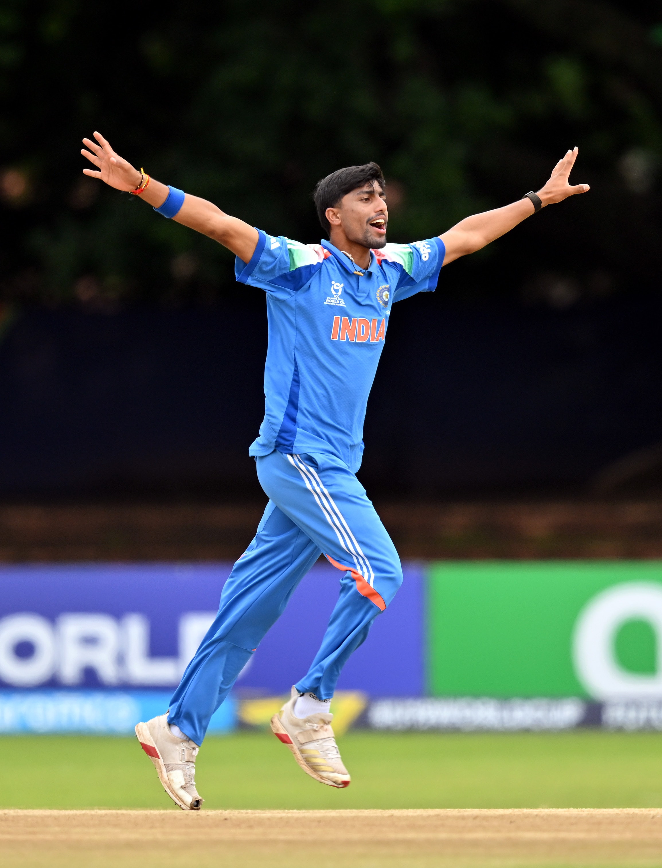 Medium-pacer Henil Patel comes from a tiny village of 3,240 residents called Jujwa, which is near Gujarat’s Valsad. (Photo: BCCI)