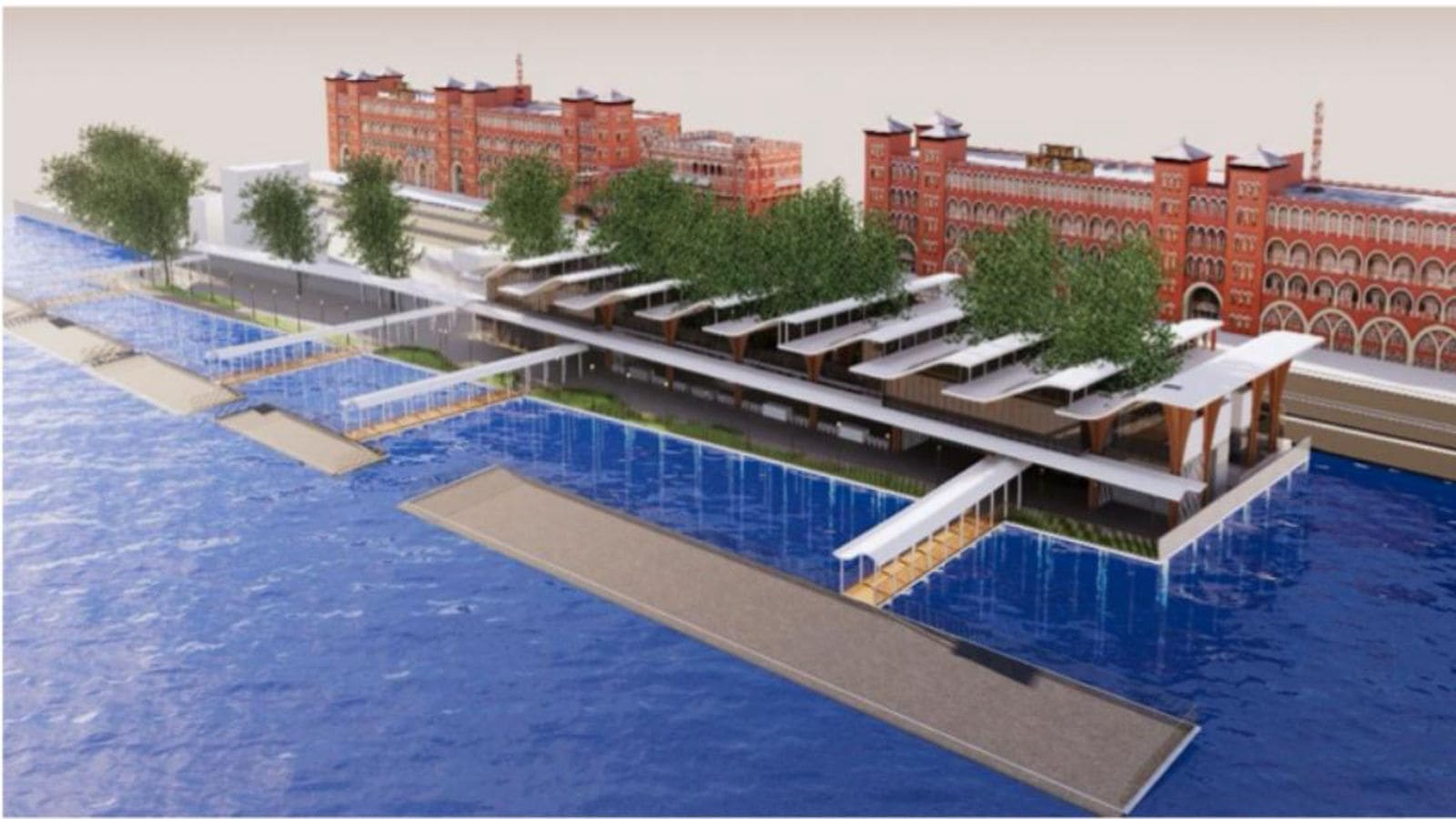 indianexpress.com - Sweety Kumari - At upcoming Rs 89-crore Howrah ferry terminal on Hooghly: AC, free Wi-Fi, solar power and more