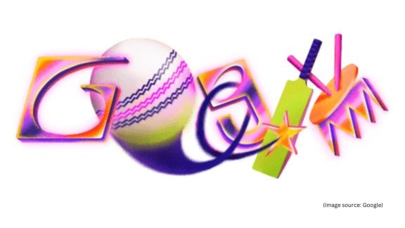 ICC T20 World Cup 2026 Google Doodle