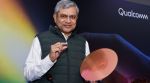 Union minister Ashwini Vaishnaw at Qualcomm’s design centre in Bengaluru during the announcement of the company’s 2 nm semiconductor design tape-out. (ExpressI Image/ Qualcomm)