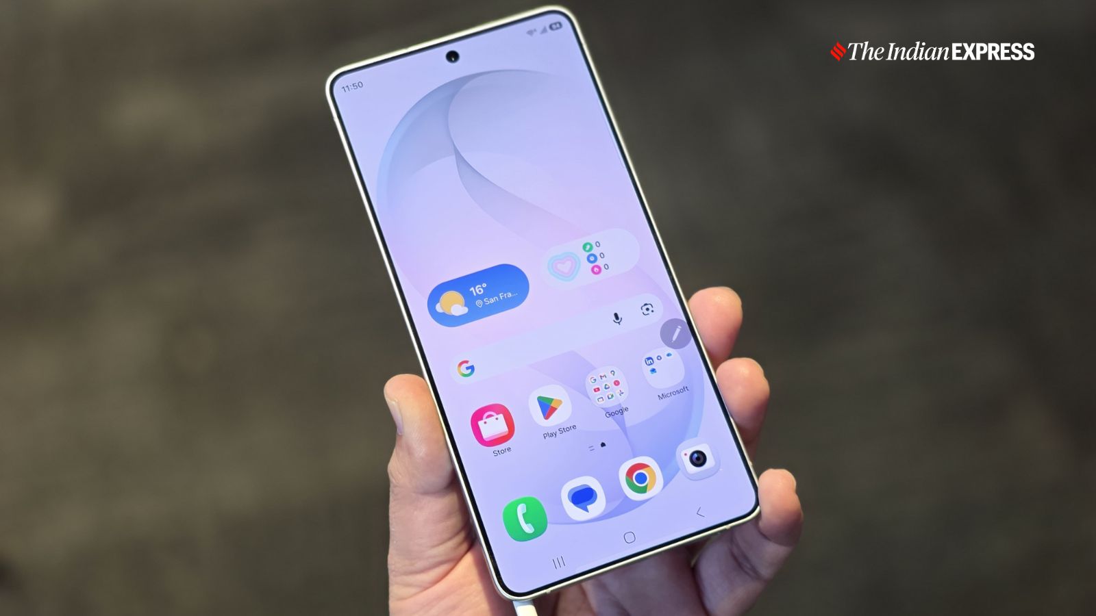 The Ultra features a 6.9-inch QHD+ display that is exceptionally bright and colourful as always, and weighs 214 grams. The phone also includes the S Pen, like the S25 Ultra, but it lacks Bluetooth LE functionality, which means it misses out on remote features such as Air Actions.(Image: Anuj Bhatia/The Indian Express)