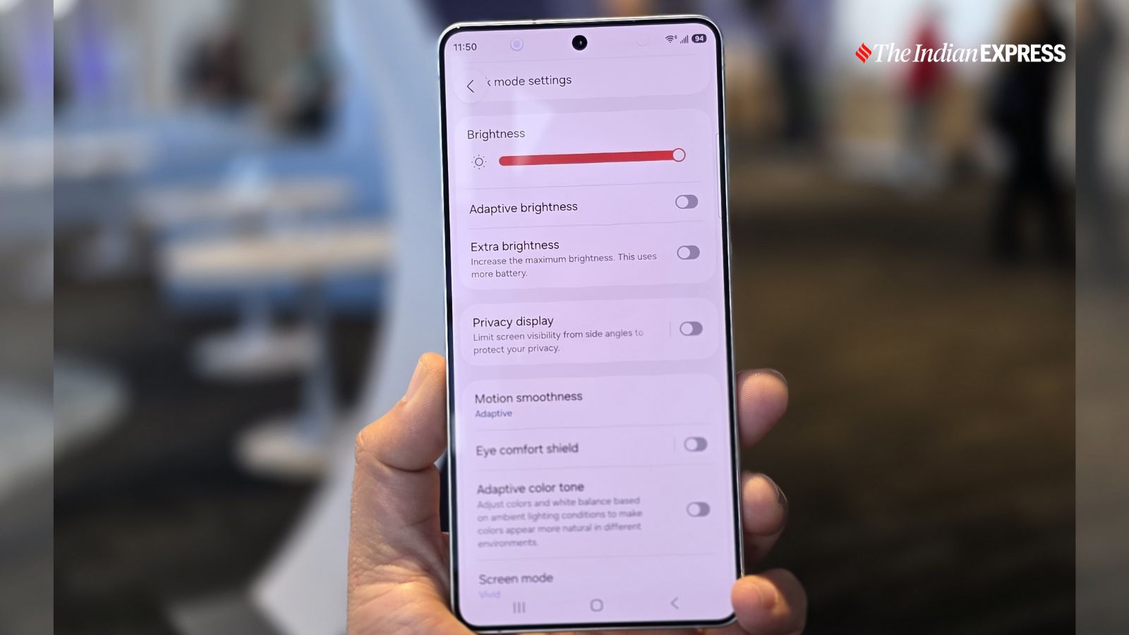 Galaxy S26 series is a feature called Now Nudge, which supports a wide range of capabilities and improved context awareness.(Image: Anuj Bhatia/The Indian Express)