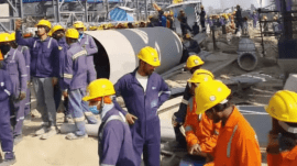 Tensions escalated sharply around 1 pm when a verbal exchange between some workers and CISF personnel on security duty turned confrontational at a Panipat refinery.