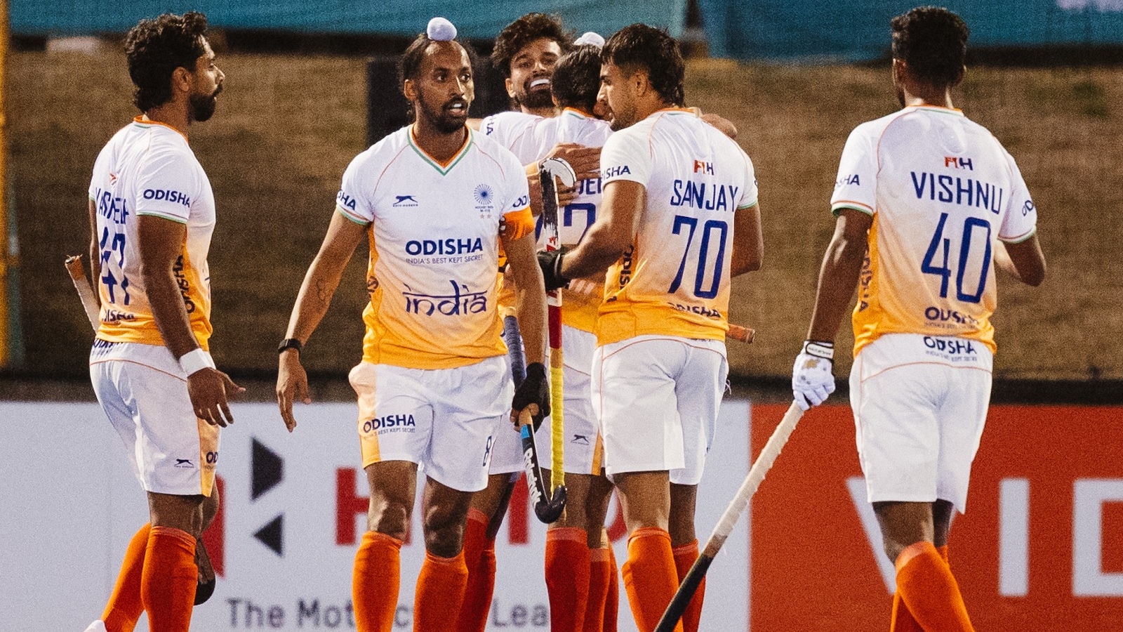 भारत बनाम स्पेन हॉकी एफआईएच प्रो लीग