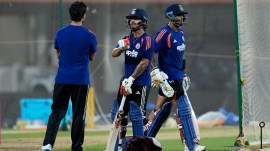 India Nets session