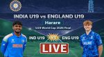 India U19 vs England U19 Live Cricket Score