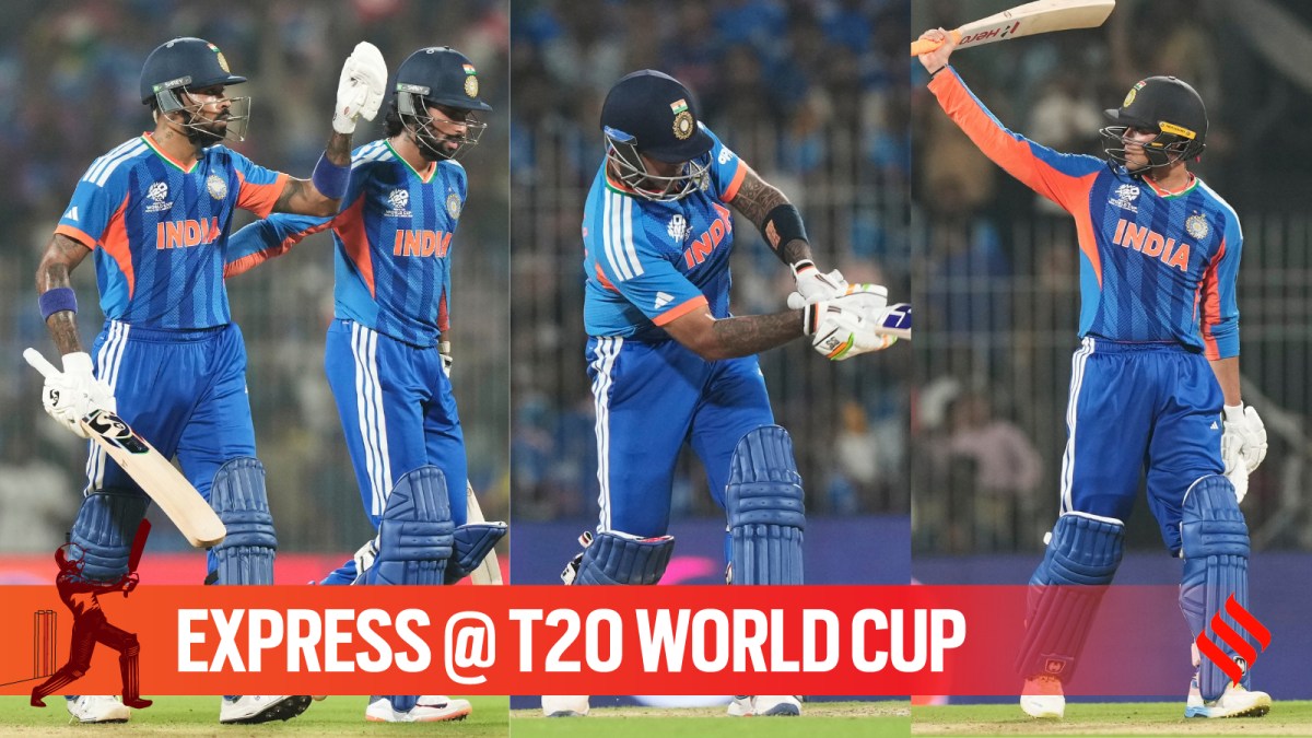 India batters celebrating big hits vs Zimbabwe T20WC 2026