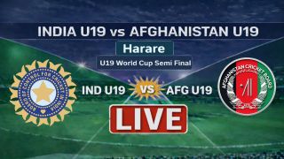 India vs Afghanistan, U19 World Cup Semifinal Highlights: Aaron George’s century helps IND beat AFG by 7 wickets, reach final