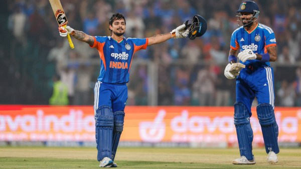 Ishan Kishan struck a maiden T20I ton during fifth T20I vs New Zealand. (PHOTO: CREIMAS FOR BCCI)